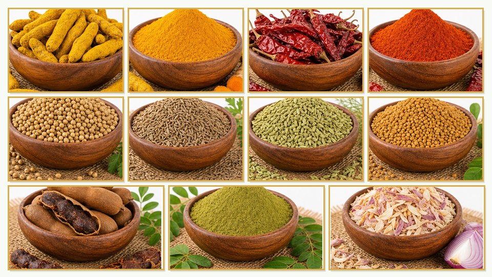 Spices & Spice Products multi product inquiry
